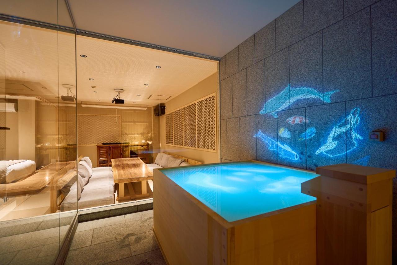 Konjakuso Osaka Tempozan "Ikesu" Projection M Apping Spa Konjakuso Osaka Tempozan "Takadoro" Wheel View Zewnętrze zdjęcie